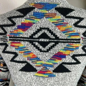 Northern Angel by Anthropologie Women’s Aztec Duster Sweater Jumper